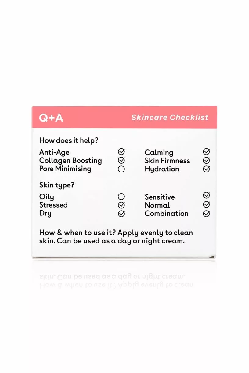 Collagen Face Cream - 50g - Q+A – Image 4