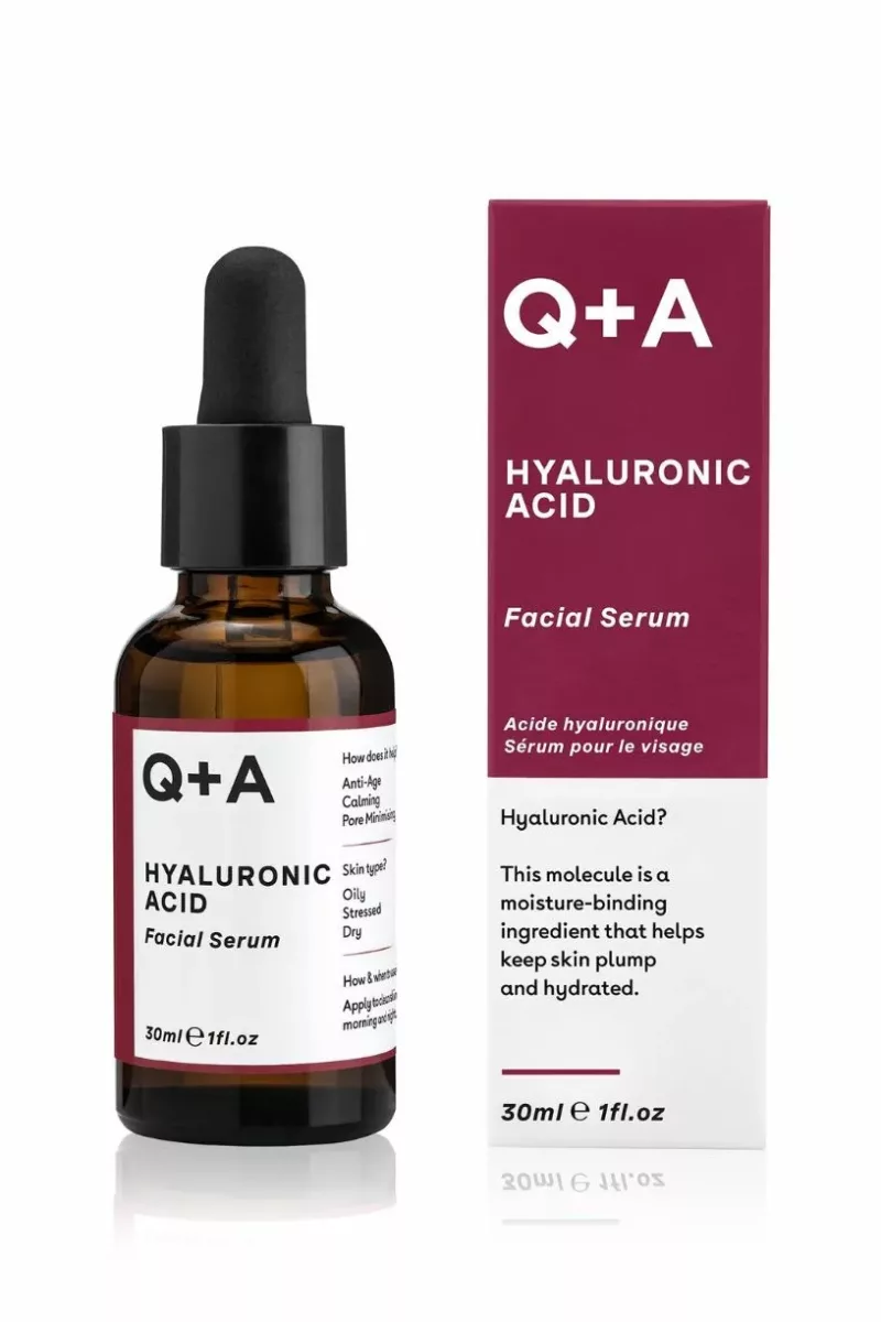 Hyaluronic Acid Facial Serum -30ml - Q+A