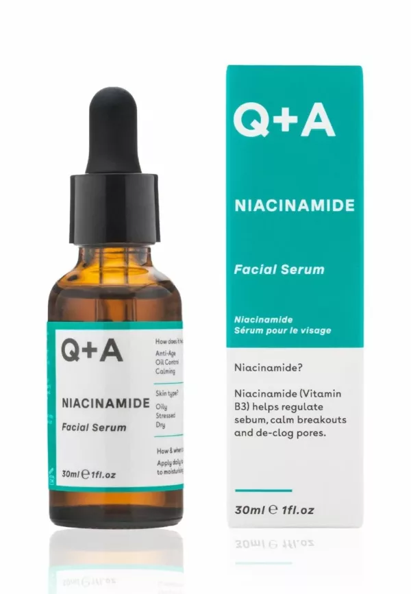 Niacinamide Facial Serum - 30ml - Q+A – Image 1