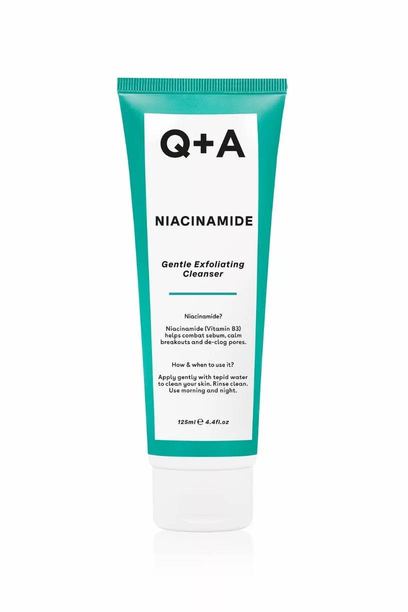Niacinamide Gentle Exfoliating Cleanser - 125ml - Q+A – Image 1