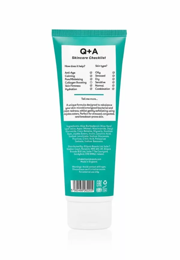 Niacinamide Gentle Exfoliating Cleanser - 125ml - Q+A – Image 2