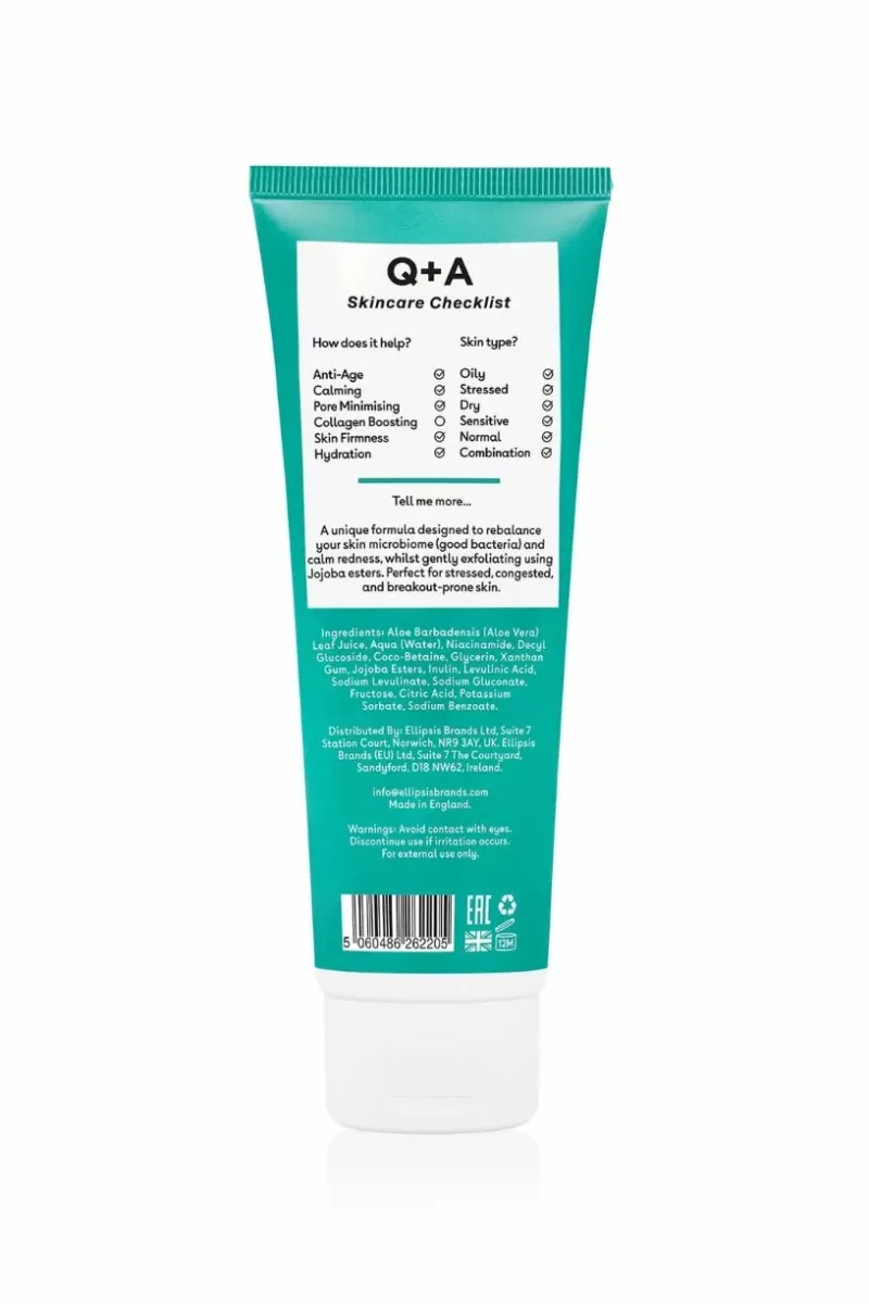 Niacinamide Gentle Exfoliating Cleanser - 125ml - Q+A