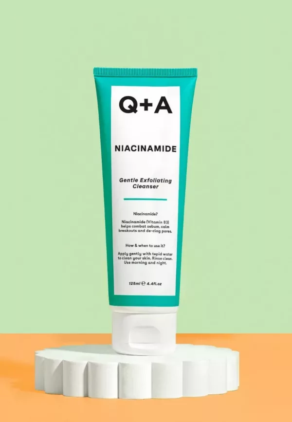 Niacinamide Gentle Exfoliating Cleanser - 125ml - Q+A – Image 3