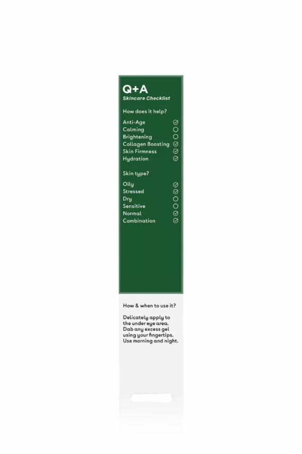 Seaweed Peptide Eye Gel - 15ml - Q+A
