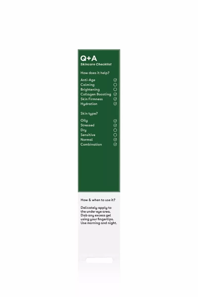 Seaweed Peptide Eye Gel - 15ml - Q+A