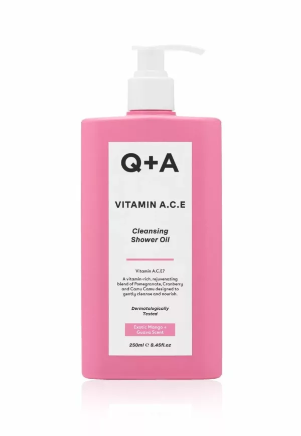 Vitamin A.C.E Cleansing Shower Oil - 250ml - Q+A – Image 1