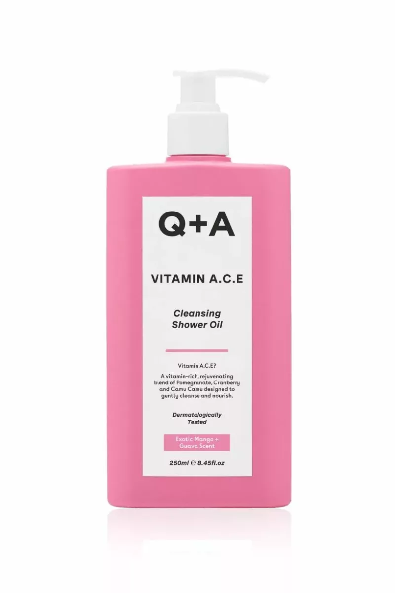 Vitamin A.C.E Cleansing Shower Oil - 250ml - Q+A