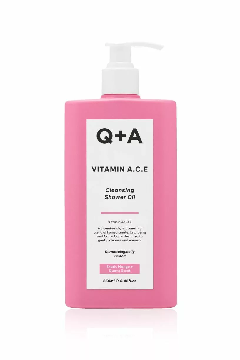 Vitamin A.C.E Cleansing Shower Oil - 250ml - Q+A – Image 1