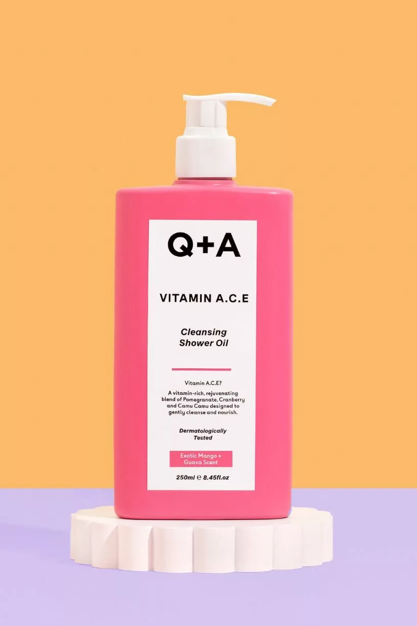 Vitamin A.C.E Cleansing Shower Oil - 250ml - Q+A – Image 3