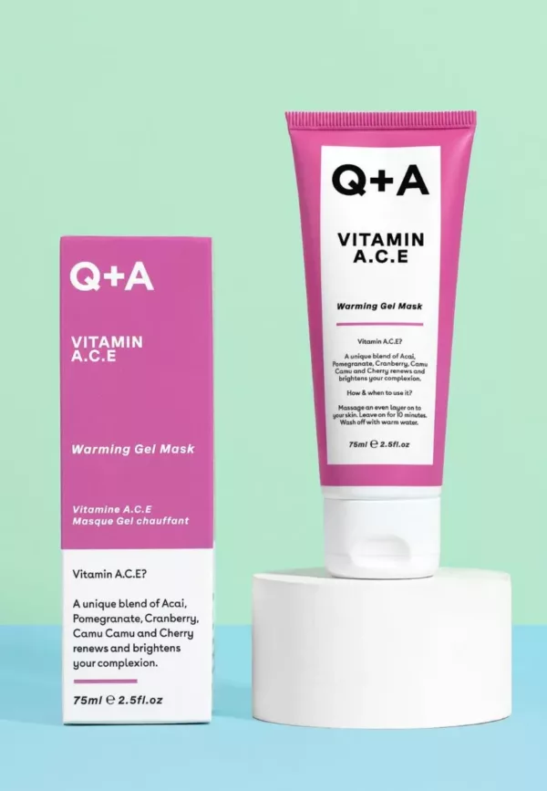 Vitamin A.C.E. Warming Gel Mask - 75ml - Q+A – Image 3