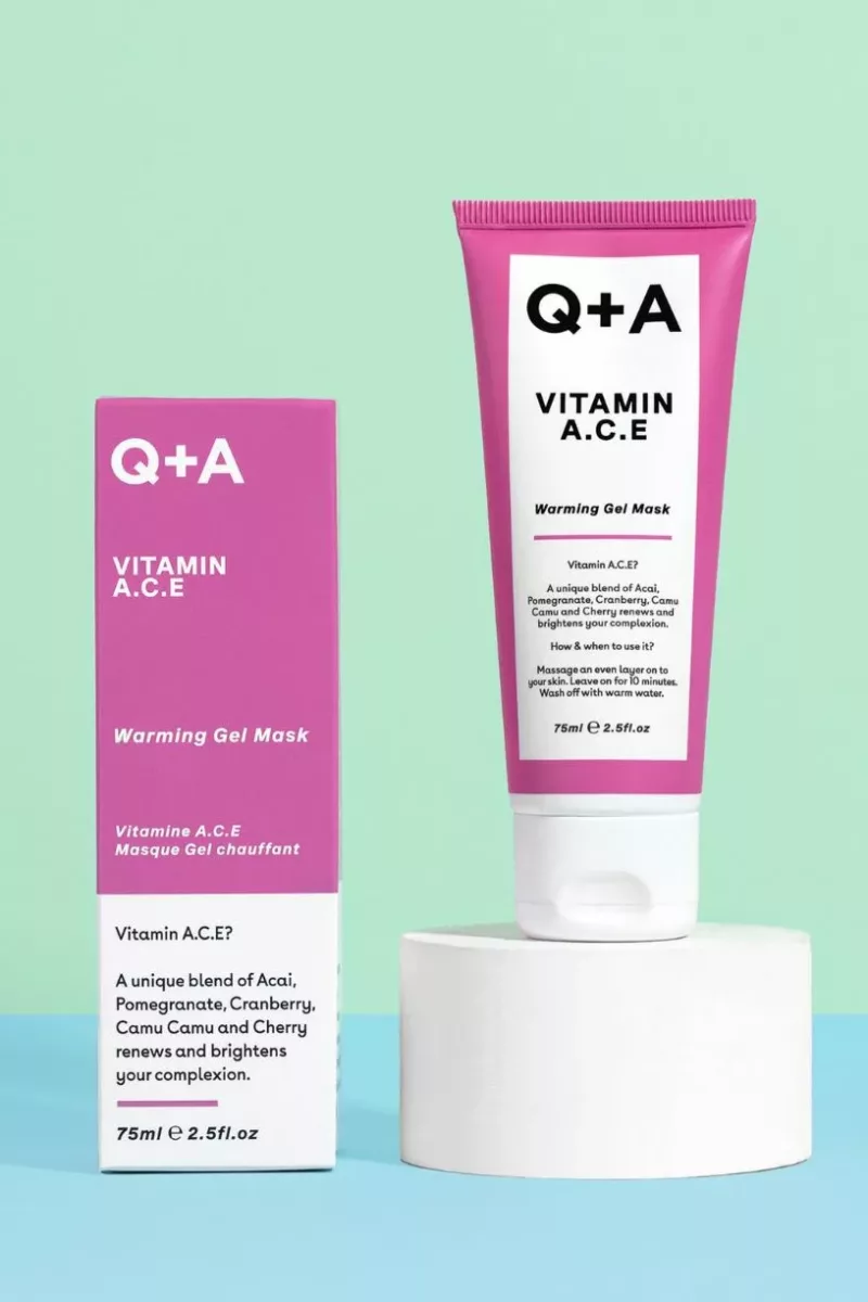 Vitamin A.C.E. Warming Gel Mask - 75ml - Q+A