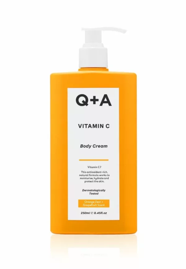 Vitamin C Body Cream - 250ml - Q+A – Image 1