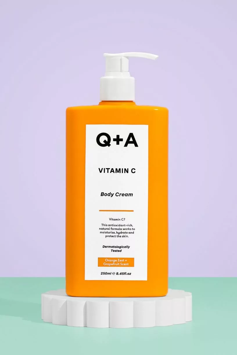 Vitamin C Body Cream - 250ml - Q+A – Image 3