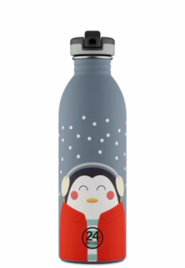 Urban Bottle 500ml + Sport lid - Happy Penguin - 24 Bottles – Image 1