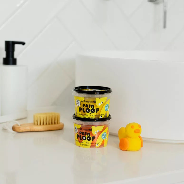 Pataplouf - Coffret Pâtes à modeler lavantes orange et jaune - Nailmatic