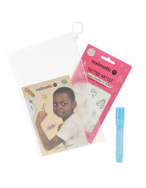 Tattoopen - Trousse Tatouages éphémères - Monde Magique – Image 1