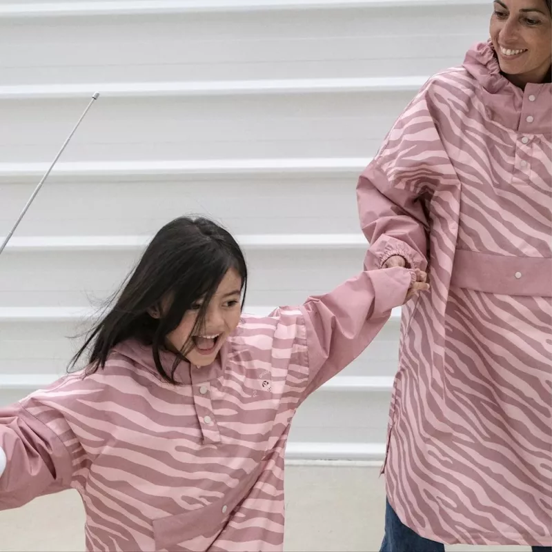 Poncho de pluie Zebra - Adulte - Poule Party