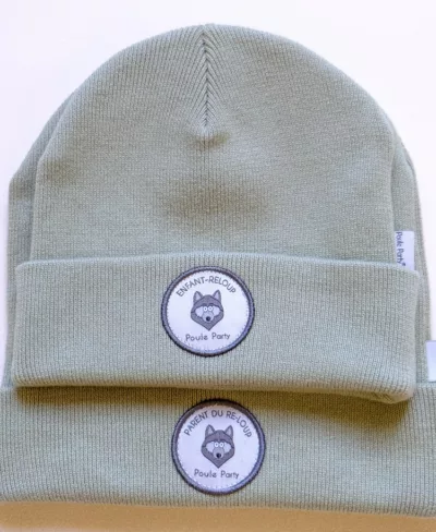Bonnet Loup “ENFANT RE-LOUP” - Enfant - Poule Party – Image 1