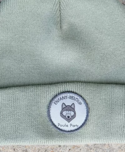 Bonnet Loup “ENFANT RE-LOUP” - Enfant - Poule Party – Image 4