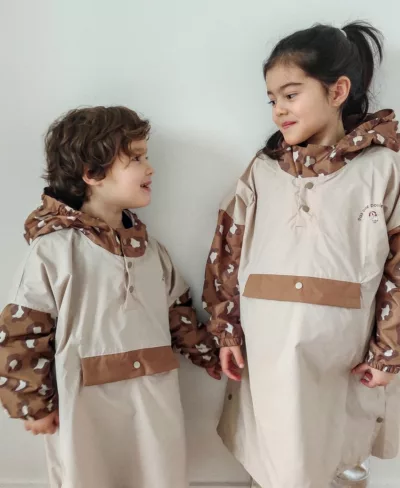 Poncho de pluie Léopard - Enfants – Image 3