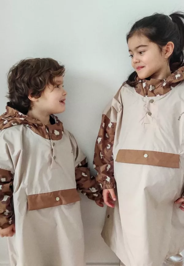 Poncho de pluie Léopard - Enfants – Image 3