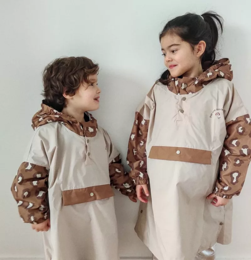 Poncho de pluie Léopard - Enfants