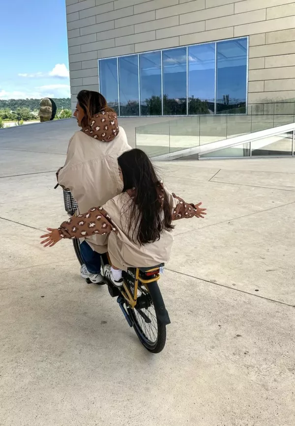 Poncho de pluie Léopard - Enfants – Image 2