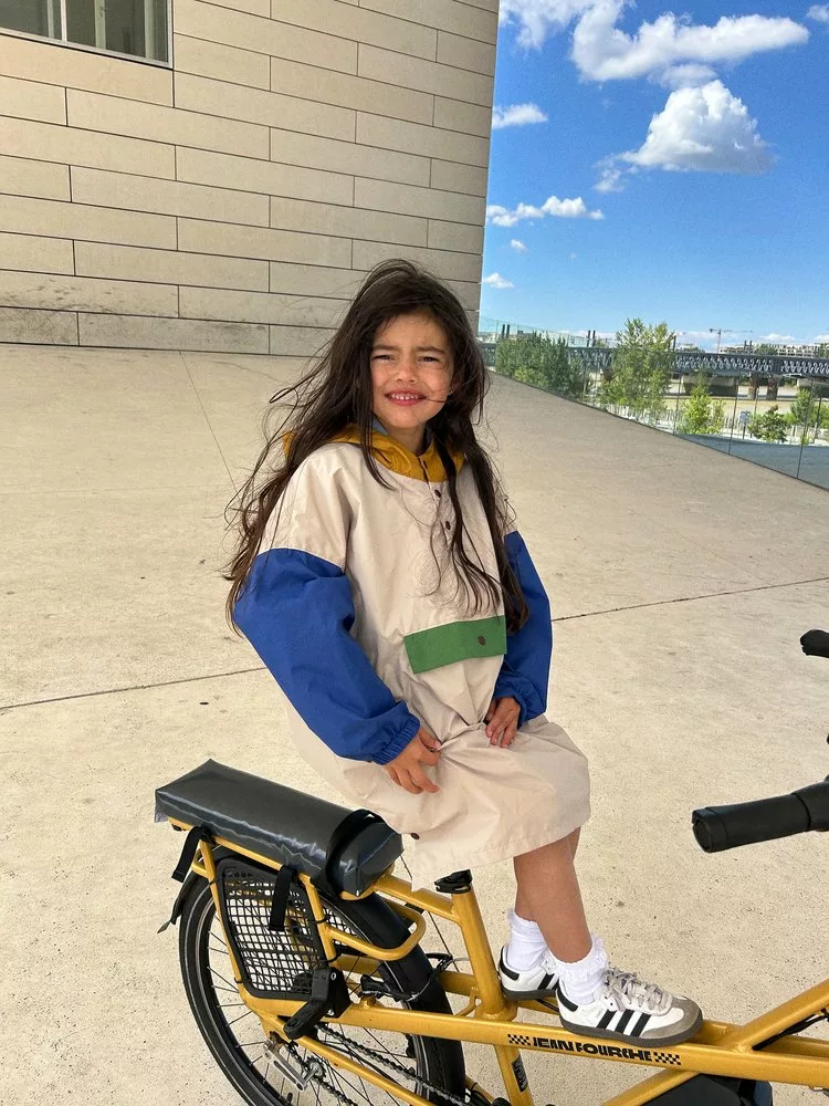 Poncho de pluie Old School - Enfants