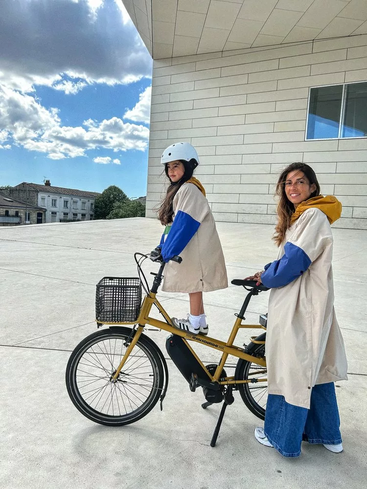 Poncho de pluie Old School - Enfants