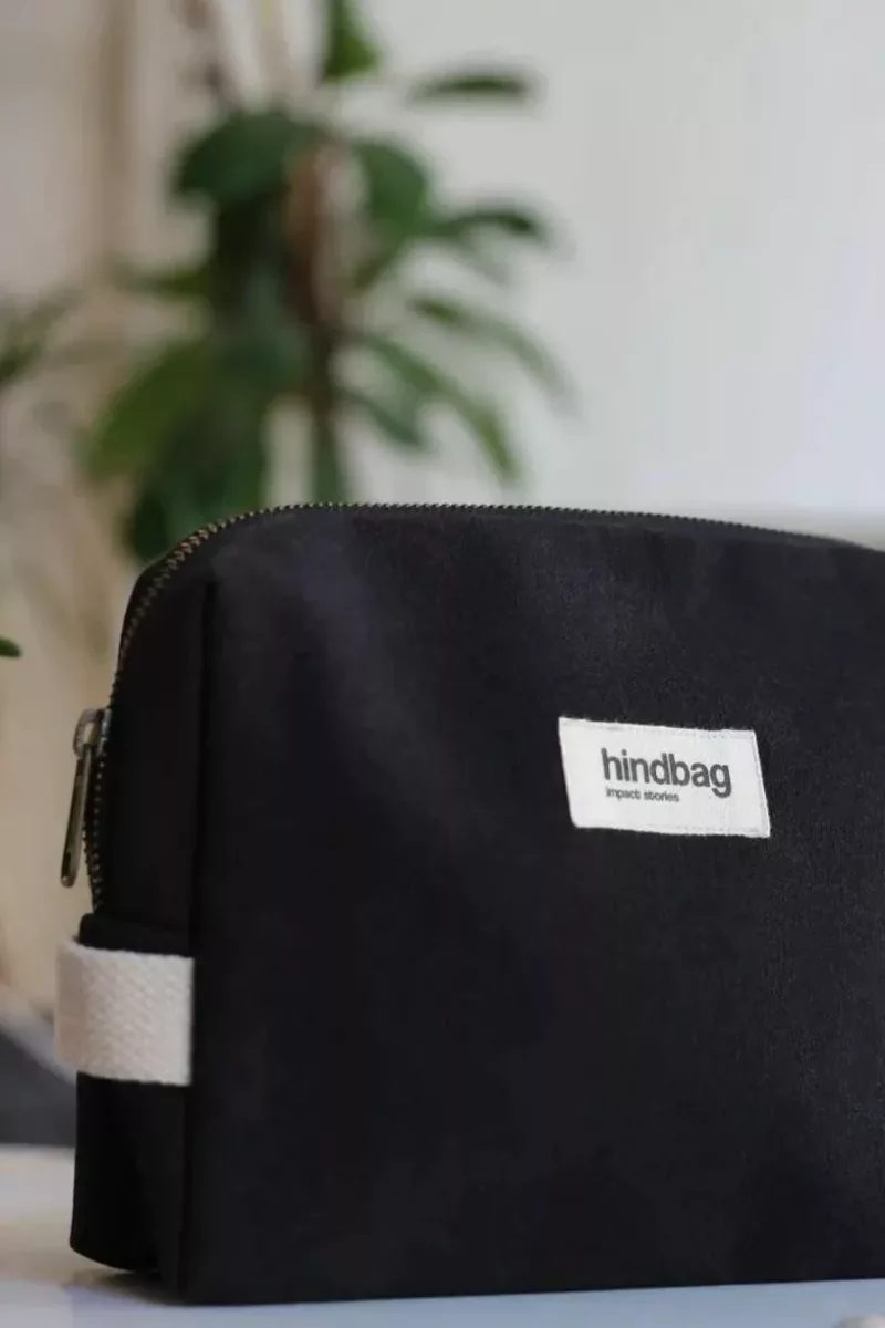 Trousse de toilette Léon - Noir - Hindbag