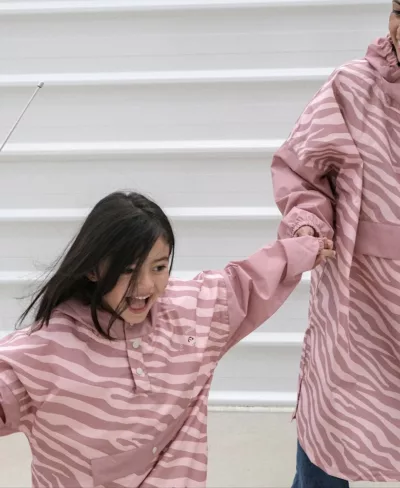 Poncho de pluie Zebra - Enfants – Image 2