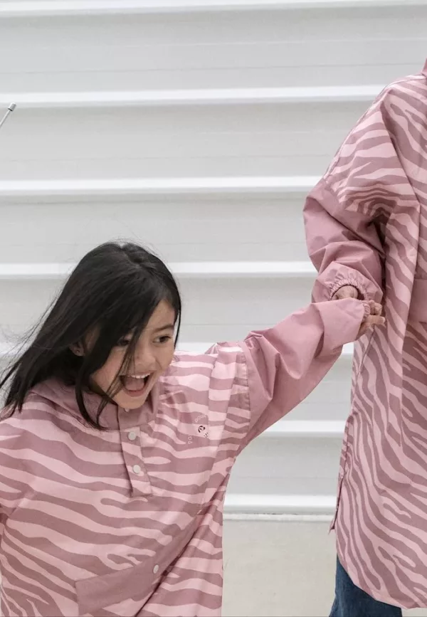 Poncho de pluie Zebra - Enfants – Image 2