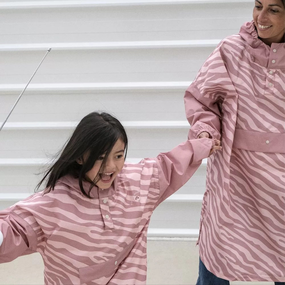 Poncho de pluie Zebra - Enfants – Image 2