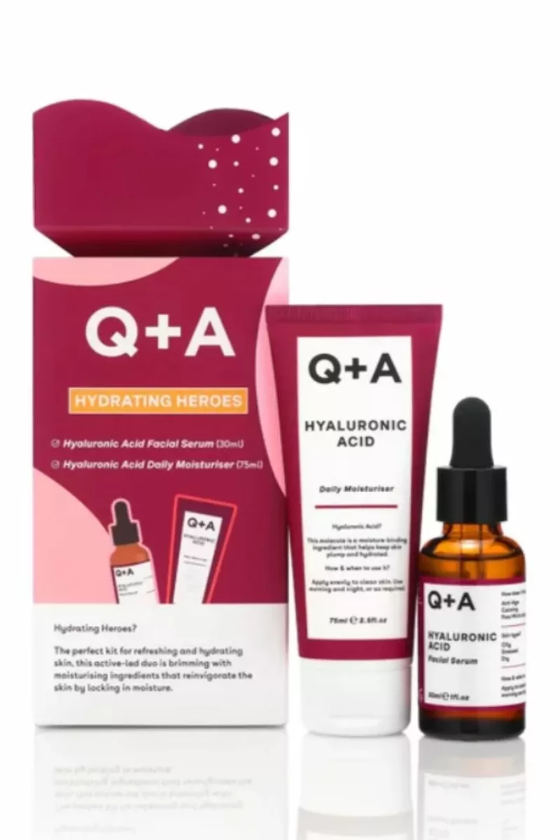 Hydrating Heroes Coffret - Acid Hyaluronique - Q+A