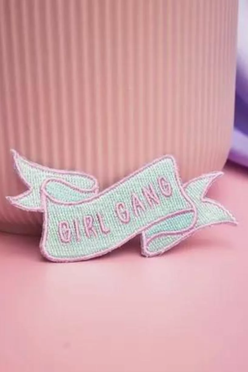 Broderie thermocollante Girl Gang - Malicieuse – Image 1