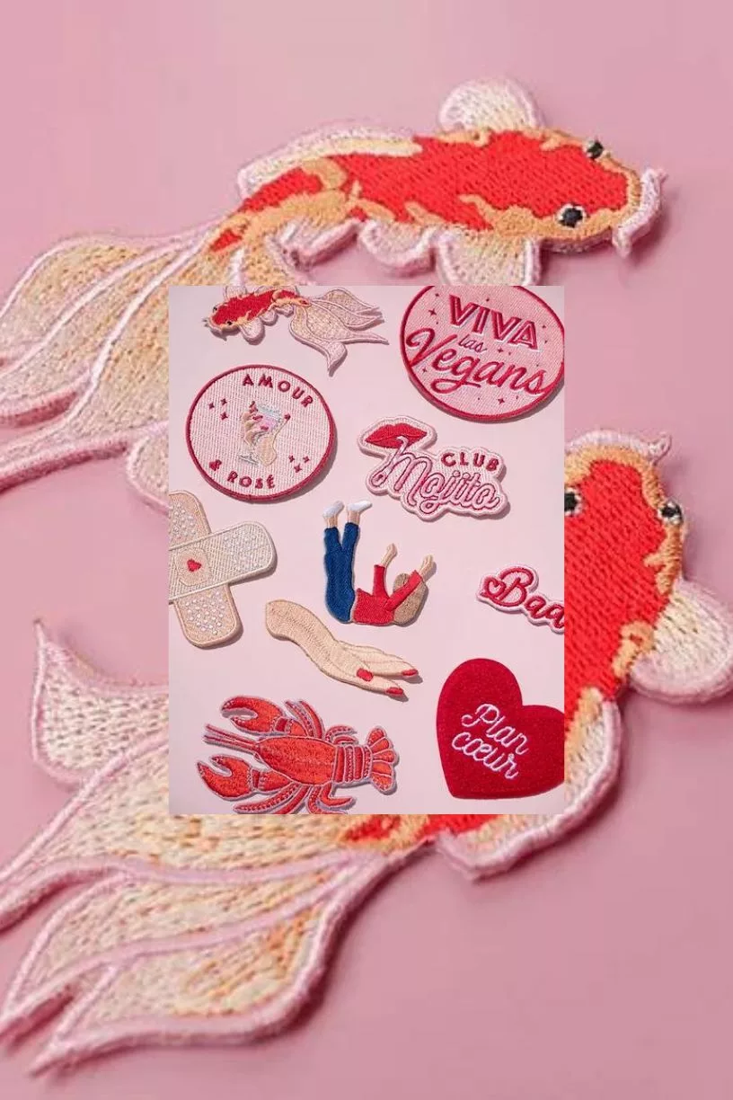 Duo de patchs thermocollants Carpe Koi - Malicieuse – Image 4