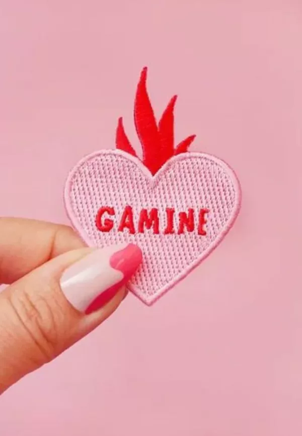 Patch thermocollant Gamine - Malicieuse – Image 1