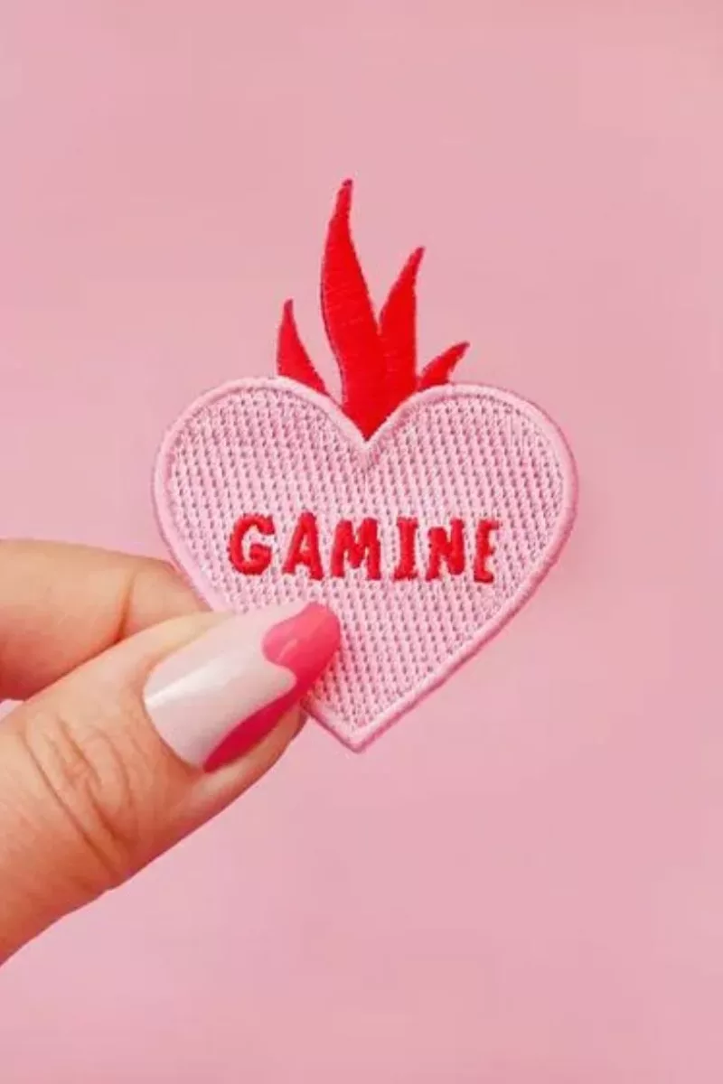 Patch thermocollant Gamine - Malicieuse