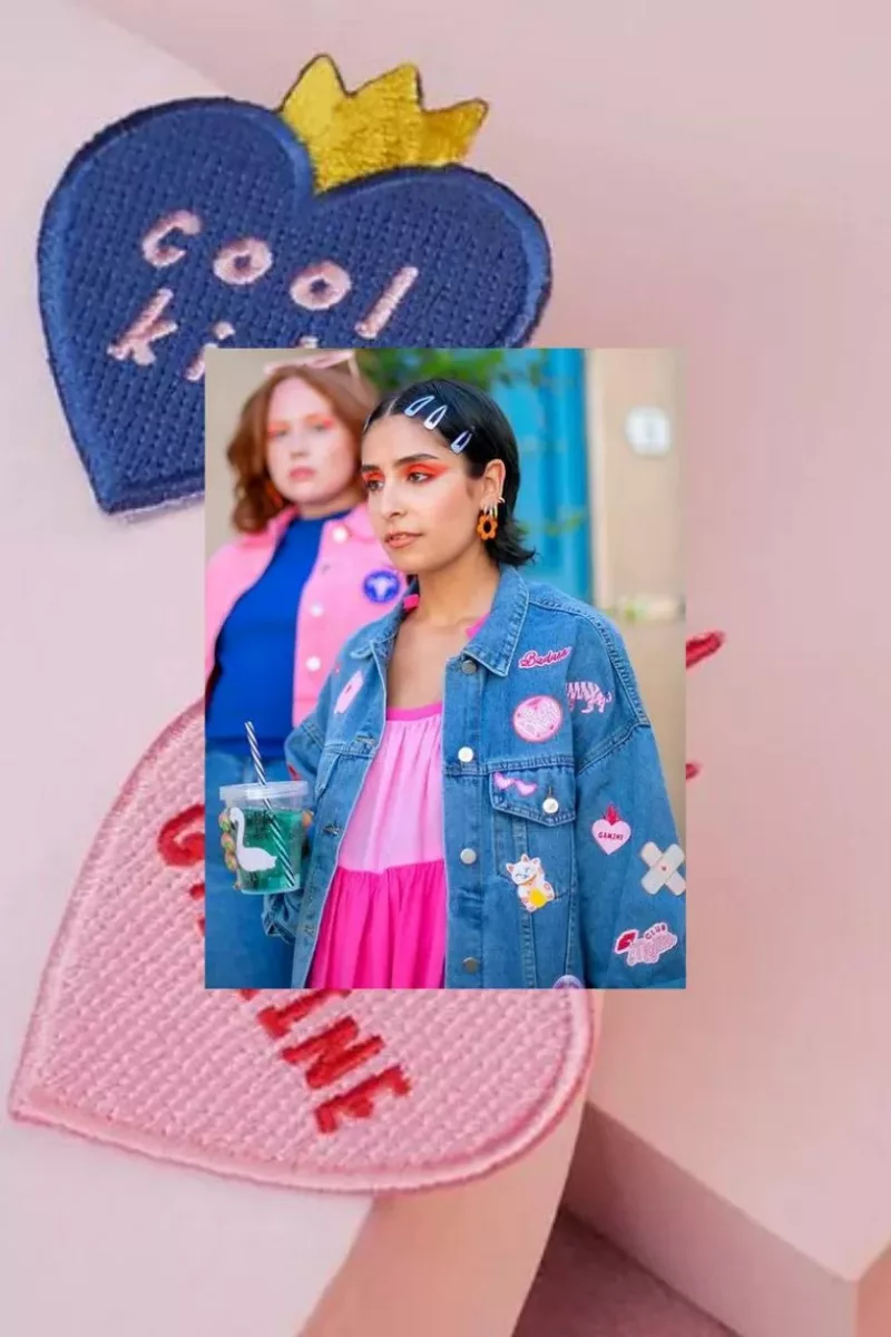 Patch thermocollant Gamine - Malicieuse