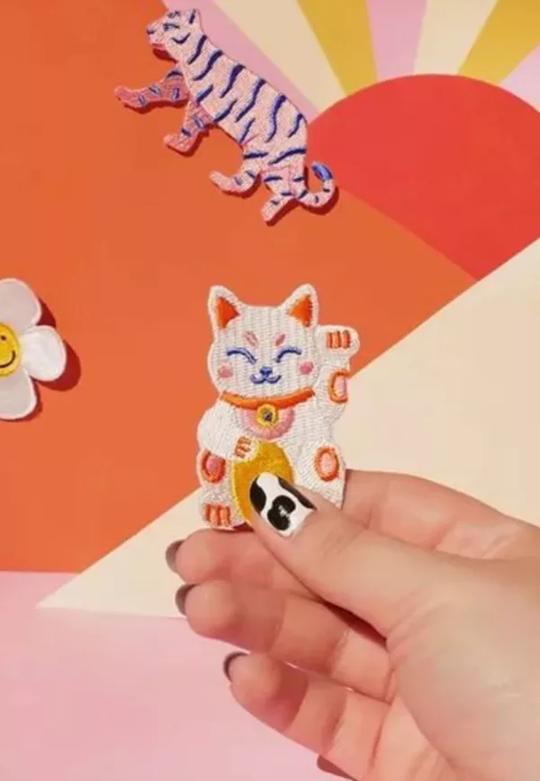 Patch thermocollant Lucky cat - Malicieuse – Image 1