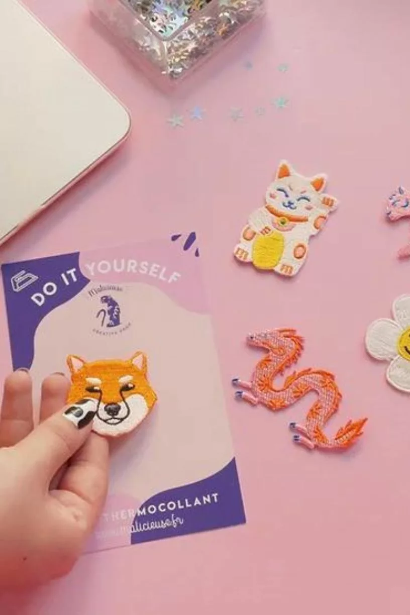 Patch thermocollant Lucky cat - Malicieuse – Image 3