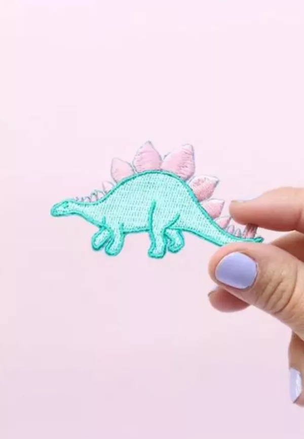 Patch thermocollant Stégosaurus cute - Malicieuse – Image 1