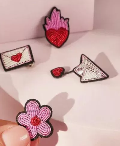 Broche Mini avion & coeur - Malicieuse – Image 2