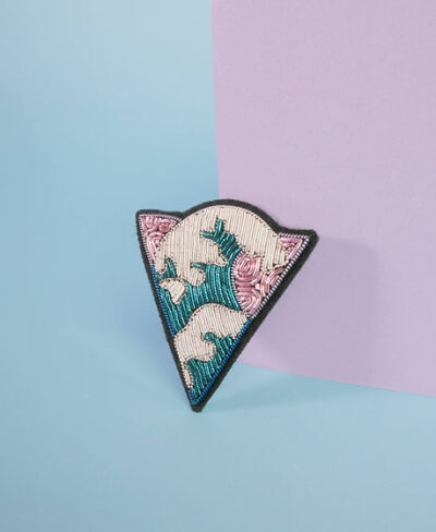 Broche Vague - Malicieuse