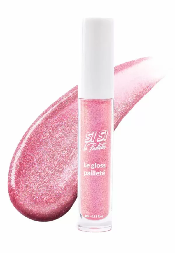 Gloss Pailleté - Rose Pamela - Si si la paillette – Image 1