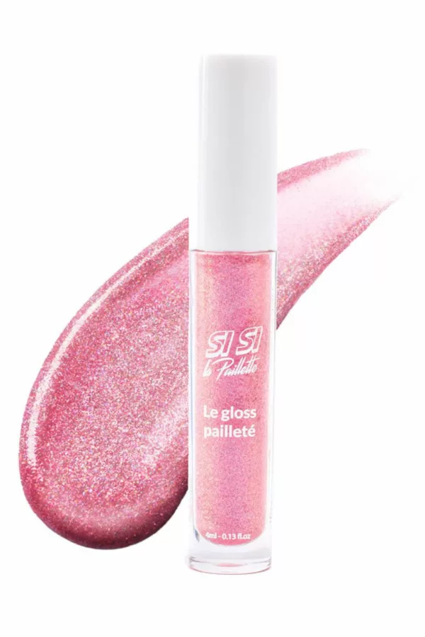 Gloss Pailleté - Rose Pamela - Si si la paillette