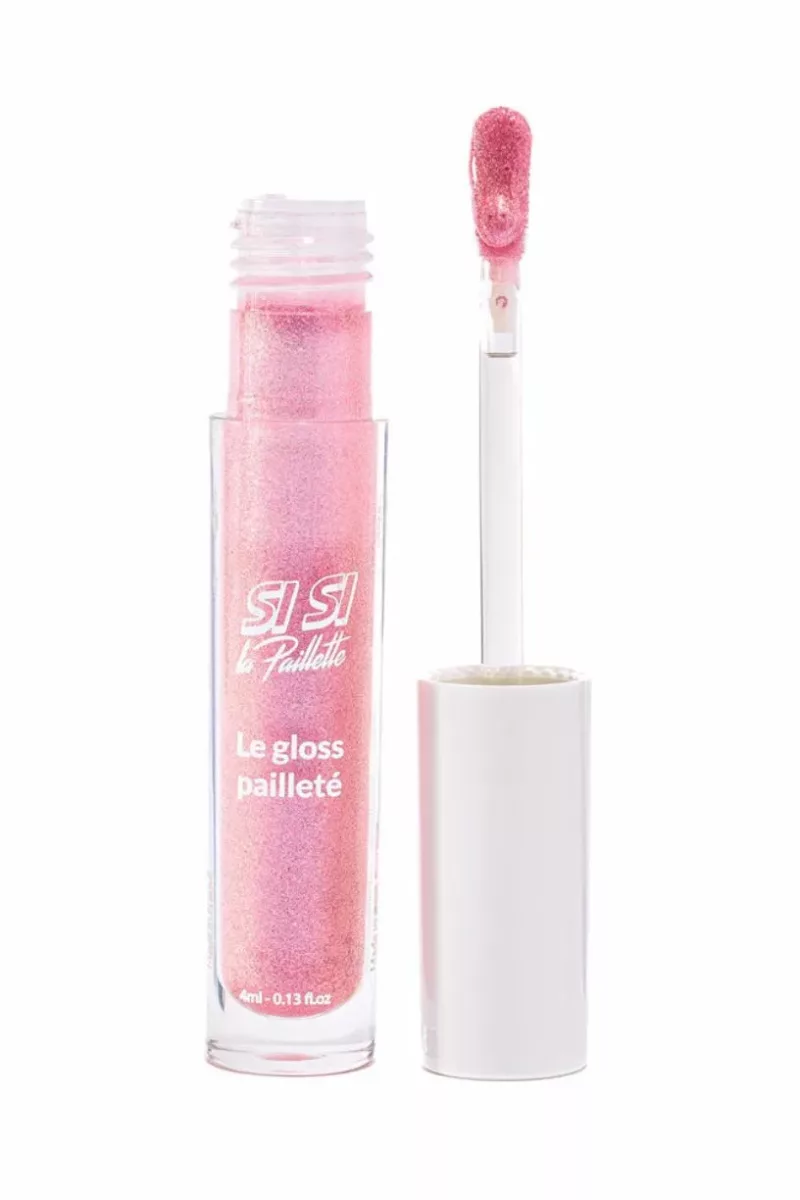 Gloss Pailleté - Rose Pamela - Si si la paillette