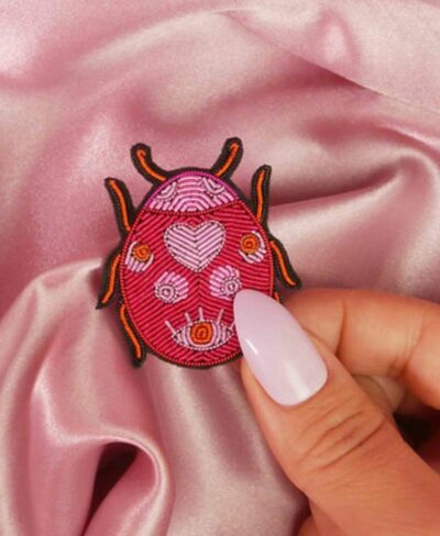 Broche Coccinelle - Malicieuse