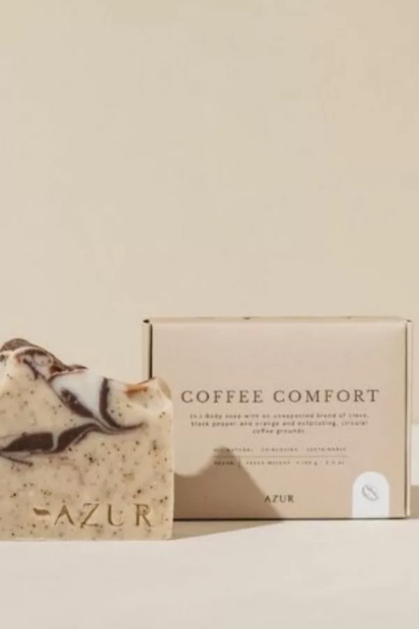 Coffee Comfort - Body scrub Natural soap - Azur