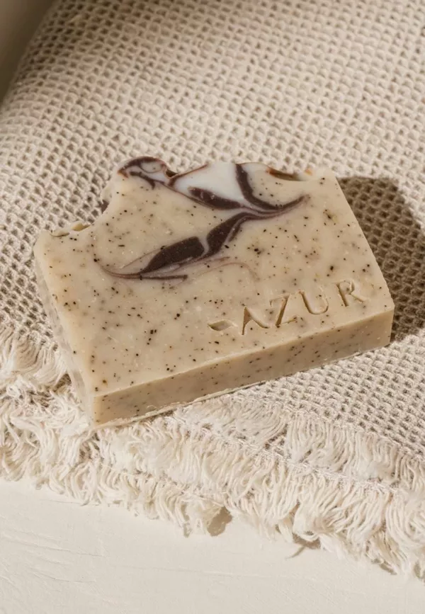 Coffee Comfort - Body scrub Natural soap - Azur – Image 2